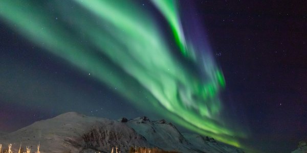 Tromso e aurora boreale